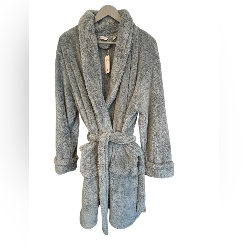 NEW  Mythology Cozy Fleece Robe size OSFM Lounge Comfy Warm NWT